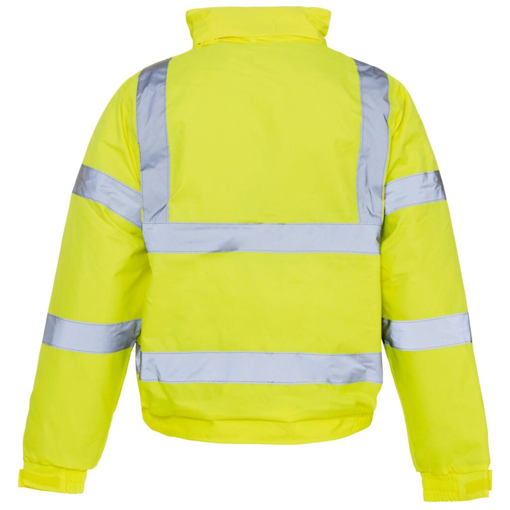 36841 - Hi Vis Yellow Standard Storm Bomber Jacket