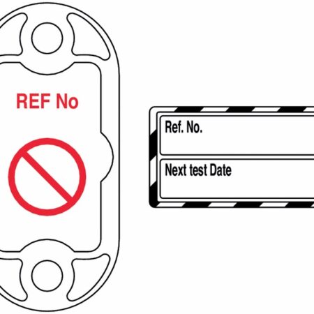 301ATA110 - Nanotag Kit Next Test Due - White