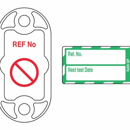 301ATA140 - Nanotag Kit Next Test Due - Green