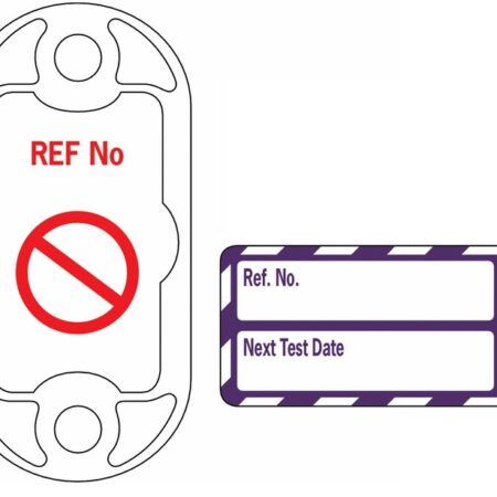 301ATA180 - Nanotag Kit Next Test Due - Purple