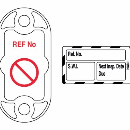 301AUA110 - Nanotag Kit Safe Working Load - White
