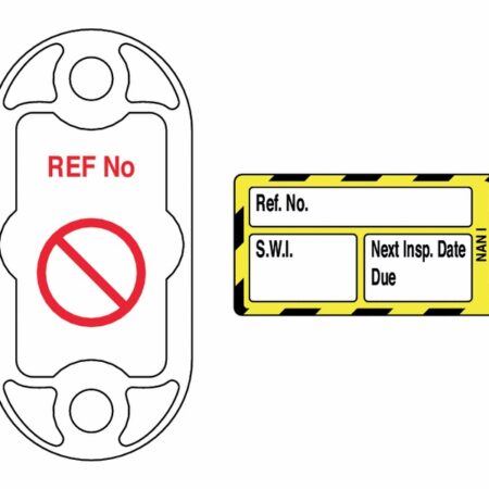301AUA160 - Nanotag Kit Safe Working Load - Yellow