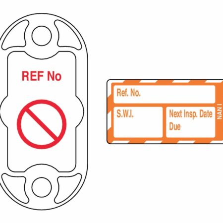 301AUA170 - Nanotag Kit Safe Working Load - Orange