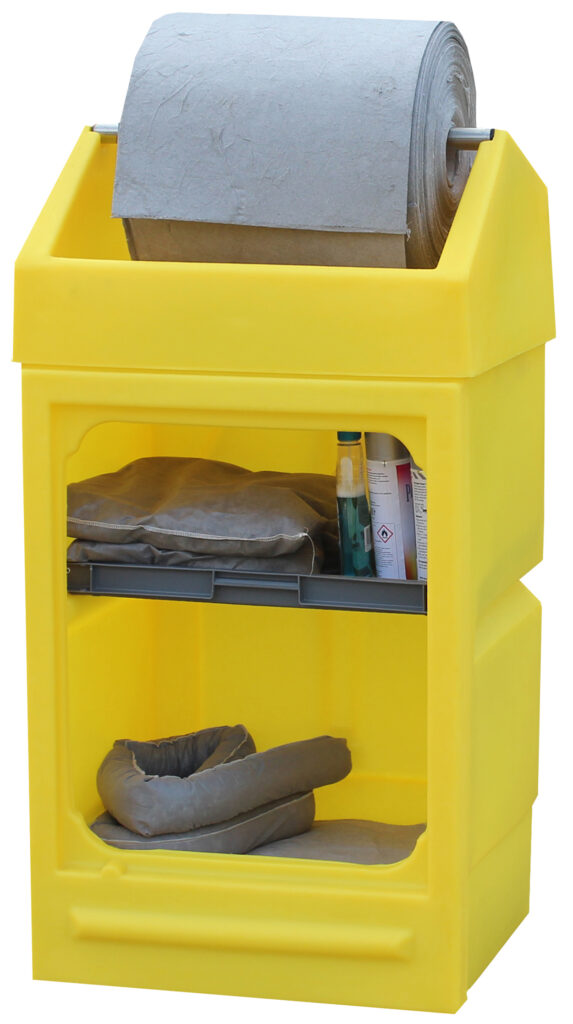 305VBA100 - Disp Stand Rem Storage Tray 48Ltr Bund