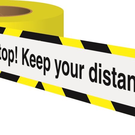 306UDW100 - Please Stop!Keep Your Dist B/Y Tape Pk24