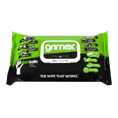 Grimex Wipes FLAT PACK FLIP LID PACK 100