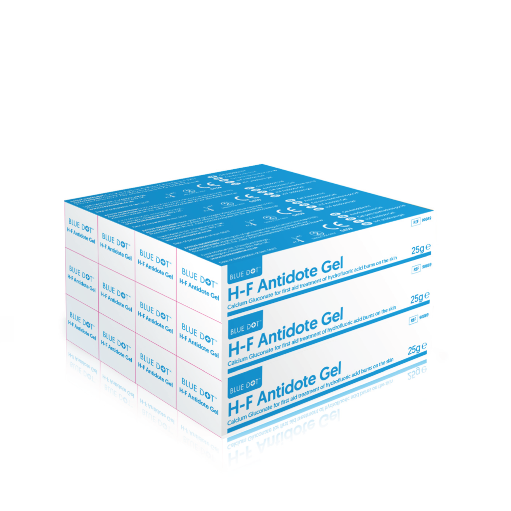 86164 - 25g H-F Antidote Gel  Calcium Gluconate –  .HF Antidote Gel for the First Aid Treatment of Hydrofluoric Acid Burns On the skin