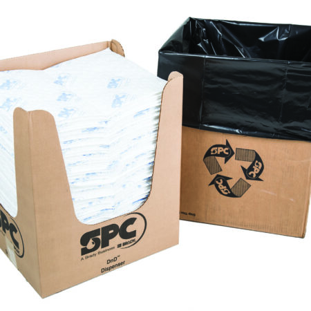 CAS608 - Oil Only Sorbent Pads in Dispenser (Heavyweight) Qty 150