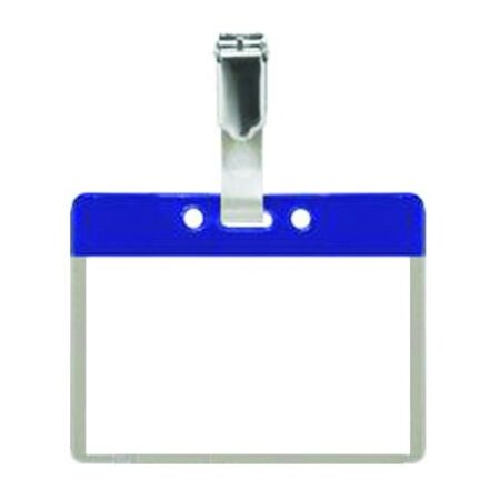 CCB-BLUE - Pack of 25 Colour Coded Clip on Badges - Blue