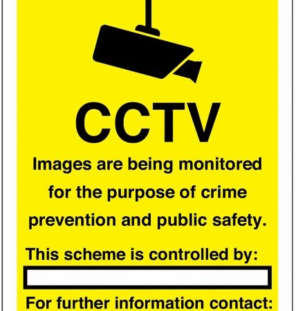 CCSIGN1A3RP - 420x297mm CCTV Images are being monitored - Rigid Plastic