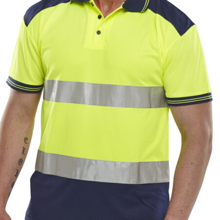 Beeswift 2 Tone Polos - Image 4