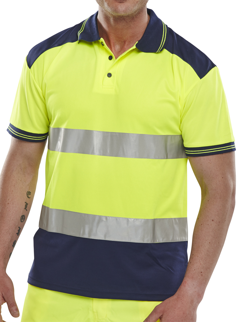 Beeswift 2 Tone Polos - Image 4