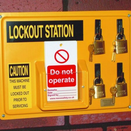 ES020 - Lockout Station - Board Only 280 x 355mm