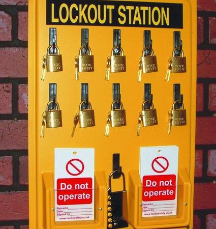 ES021 - Lockout Station - Board Only 535 x 355mm