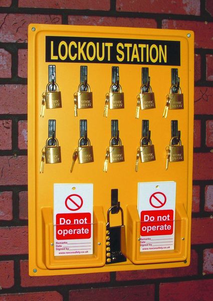 ES021 - Lockout Station - Board Only 535 x 355mm