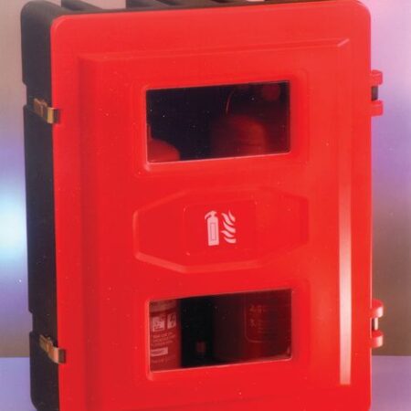 EXC3277 - Fire Extinguisher Cabinet - Holds 2 x 9kg