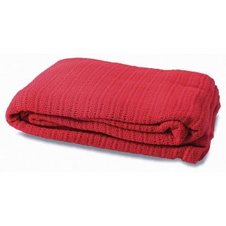 FAD2033 - Red Cotton Blanket