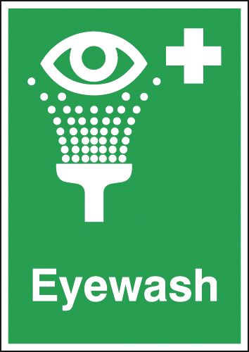 FA00551R - 210x148mm Eyewash - Rigid