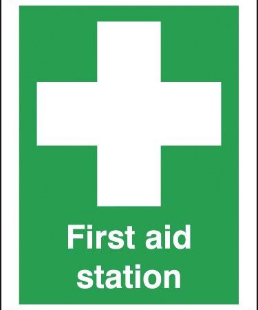 FA01333A - 400x300mm First Aid Station - Aluminium