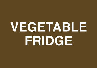 FDS200A/R - 148x210mm Vegetable Fridge - Rigid