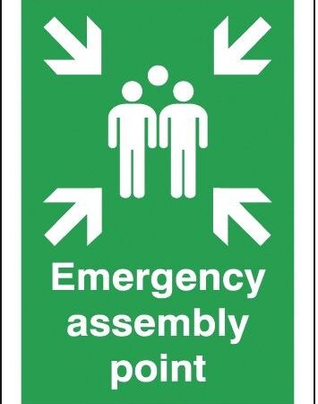 FR02948R - 594x420mm Emergency Assembly Point - Rigid