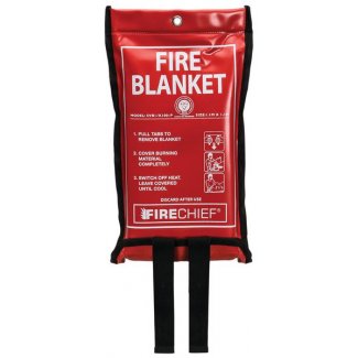 FRE0107 - Flat pack fire blanket - 1000 x 1000mm
