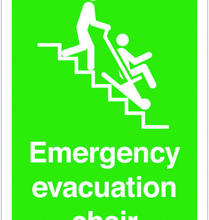 FR03150R - 297x210mm Emergency Evacuation Chair - Rigid