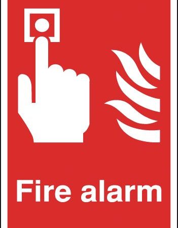 FR03750R - 297x210mm Fire Alarm - Rigid