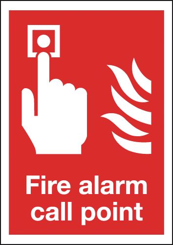 FR03951R - 210x148mm Fire Alarm Call Point - Rigid