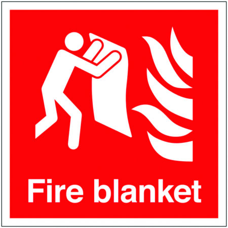 FR06615R - 200x200mm Fire Blanket - Rigid