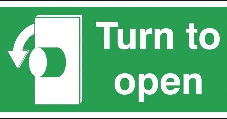 FX07337R - 50x100mm Turn To Open Anti-Clockwise - Rigid