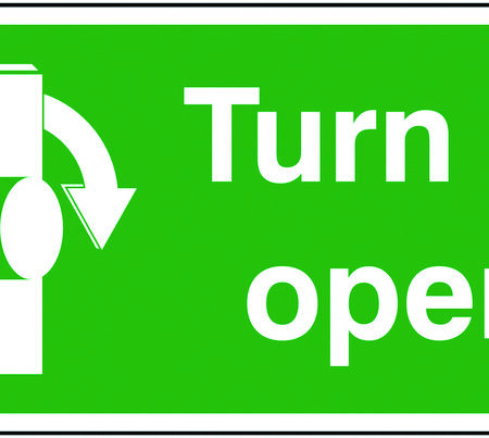 FX07437R - 50x100mm Turn To Open Clockwise - Rigid