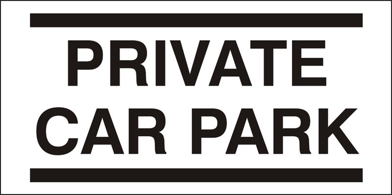 G56A/R - 300x600mm Private Car Park - Rigid