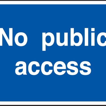 GL60A/R - 300x400mm No public access - Rigid