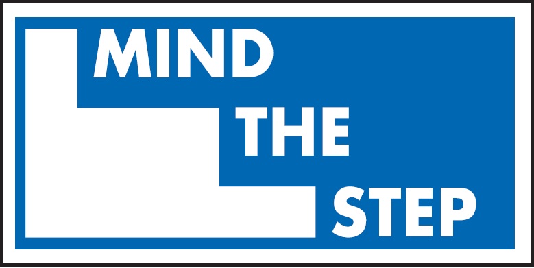 GL79/R - 150x300mm Mind the step - Rigid