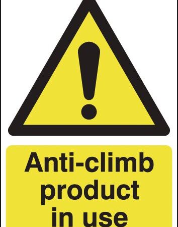 GN00349R - 420x297mm Anti-climb Product In Use - Rigid