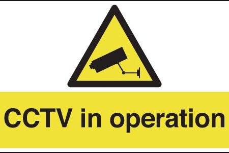 GN00710R - 150x300mm CCTV in Operation - Rigid