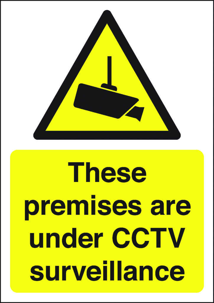 GN03050P - 297x210mm These Premises Are Under CCTV Surveillance - Polycarbonate
