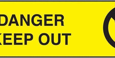 GPBT3 - 76mmx305m Danger Keep Out