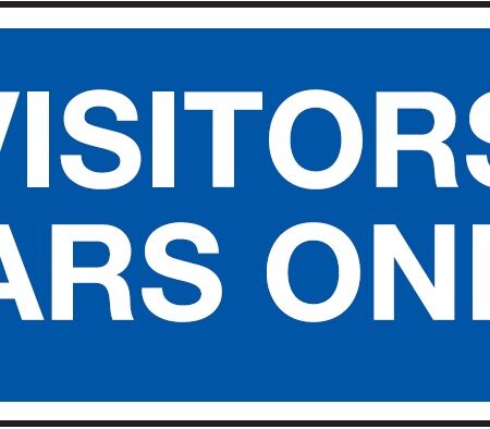 G22A/R - 300x600mm Visitors cars only - Rigid