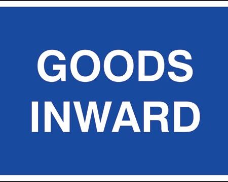 G24A/R - 250x350mm Goods inwards - Rigid