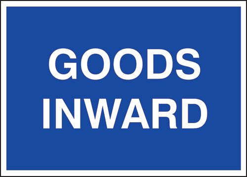 G24A/R - 250x350mm Goods inwards - Rigid