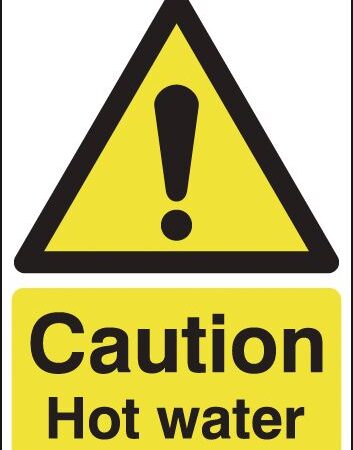 HA04151R - 210x148mm Caution Hot Surface - Rigid