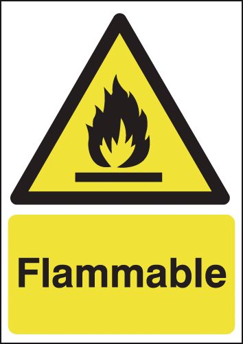 HA18649R - 420x297mm Flammable - Rigid