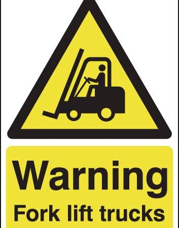 HA23833A - 400x300mm Warning Forklift Trucks - Aluminium