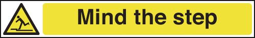 HA27642R - 60x400mm Mind the Step - Rigid
