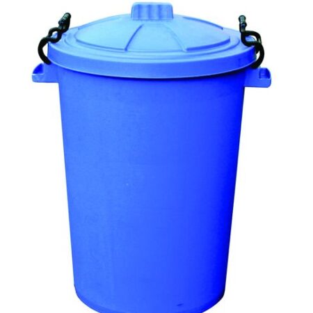 JAN0011BLU - 110 Litre Clip Lid Bin - Blue