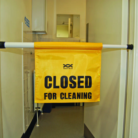 JAN0074 - Closed for cleaning sign