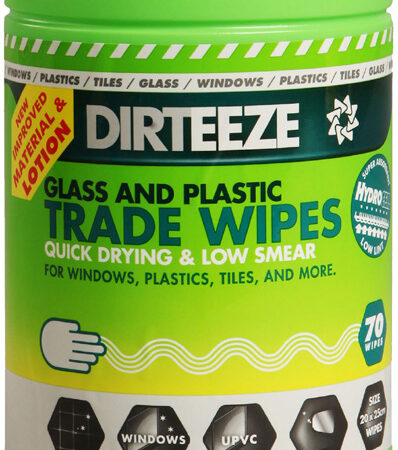 Jan0203 - Dirteeze Glass and Plastic Wipes