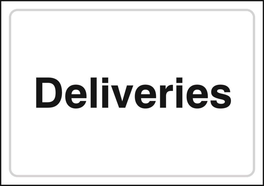 JOD9A3 RP - A3 Deliveries (Landscape) - Rigid